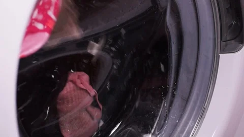 Modern Washing Machine Stock Footage 121523125