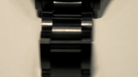 Modern watch exhibited at Longines booth at Baselworld. Stock Footage 82279792