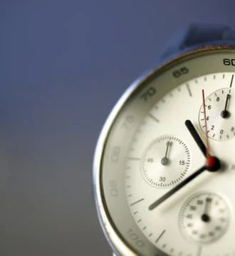 Modern watch Stock Photos