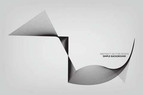 Modern Wave Background Vector Design Stock Illustration
