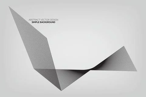Modern Wave Background Vector Design Stock Illustration