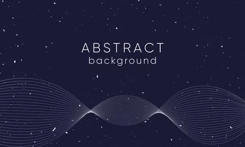 Modern wave curve abstract presentation background. Luxury paper cut backgr.. Stock Illustration