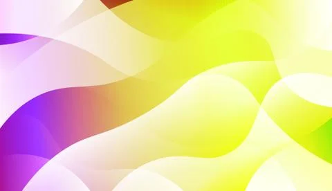 Modern Wavy Background. For Creative Templates, Cards, Color Covers Set. Vect Stock Illustration