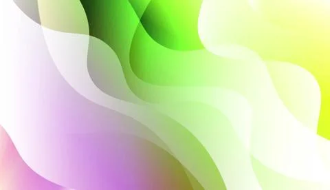 Modern Wavy Background. For Creative Templates, Cards, Color Covers Set. Vect Stock Illustration