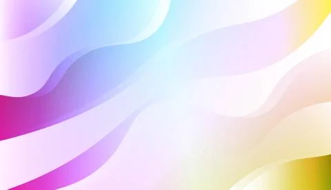 Modern Wavy Background. For Creative Templates, Cards, Color Covers Set. Vect Stock Illustration