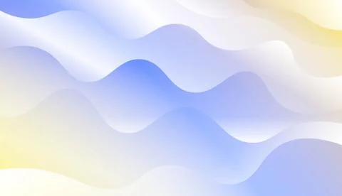 Modern Wavy Background. For Template Cell Phone Backgrounds. Vector Illustrat Stock Illustration
