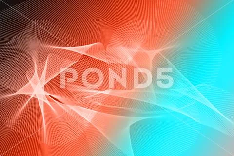 Modern Wavy Line Abstract Background With Soft Glow Effect PSD Template