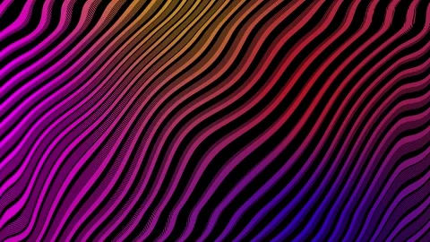 Modern wavy Lines Background - Seamless Loop - 8k Stock Footage 276091026