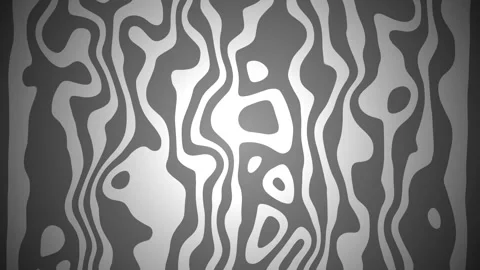 Modern wavy liquefy seamless pattern of abstract fluid lines Stock Footage 285992975