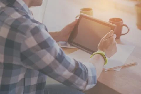 Modern wearable technologies Foto stock