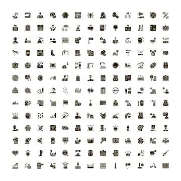 Modern web and application user interface icons 스톡 일러스트