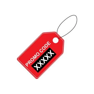 Modern Web Banner Promo Code. Discount voucher Stock-Illustration