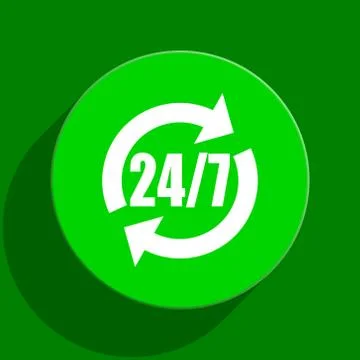 Modern web flat icon Stock Illustration