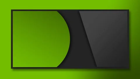 Modern Website UI Animation Background Loop with Abstract Green and Dark Gr.. Stock Footage 340037172