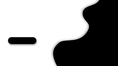 Modern Website UI Animation with Fluid Black and White Transition Background. Stock Footage 340037556