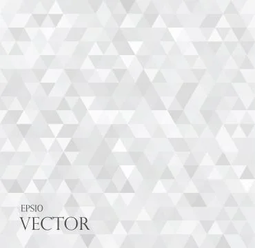 Modern white abstract background with triangles Stock-Illustration