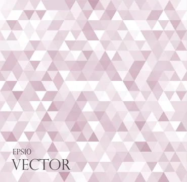 Modern white abstract background with triangles Stock Illustration
