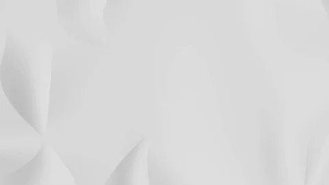 Modern white background with smooth surface waves - seamless looping (FULL HD) Video stock 82216873