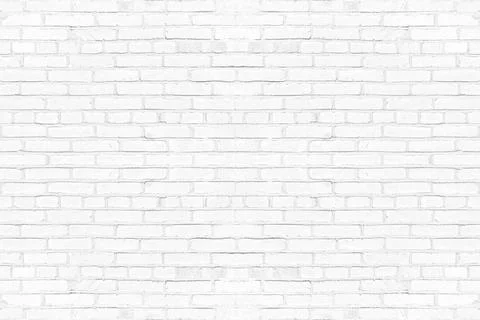 Modern white brick wall texture background for wallpaper and graphic web desi Stock Photos