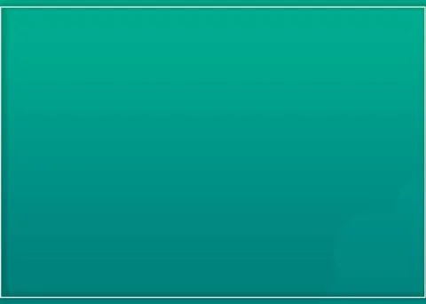 Modern White Frame On Green Background Stock Illustration