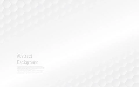 Modern white gradient polygon pattern  wallpaper graphic Stock Illustration