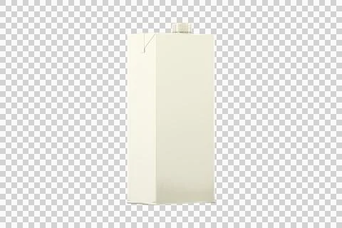 Modern white rectangular light fixture with subtle texture Stock Illustration