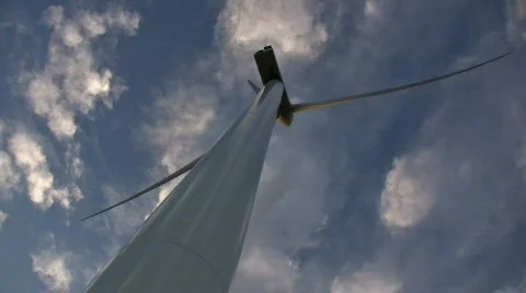 Modern wind mill 库存影片 302418