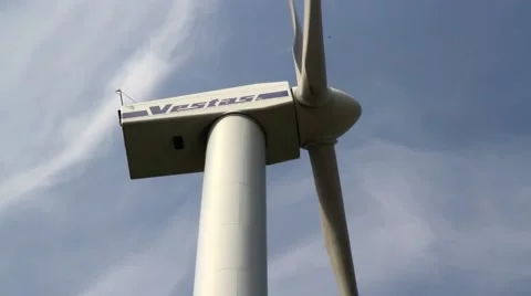 Modern Windmill Stock Footage 40207869