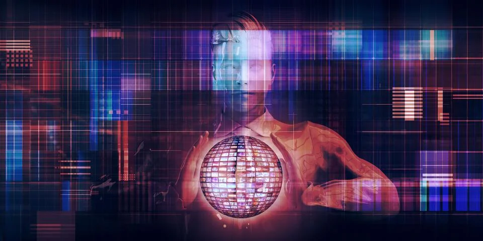 Modern Wireless Technology Stock Illustration