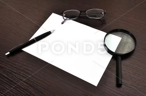 Modern workplace Stock Photos