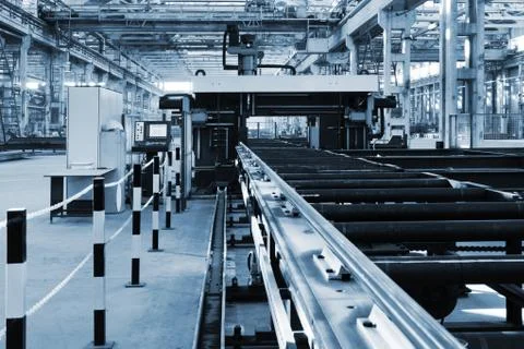 Modern workshop Foto stock