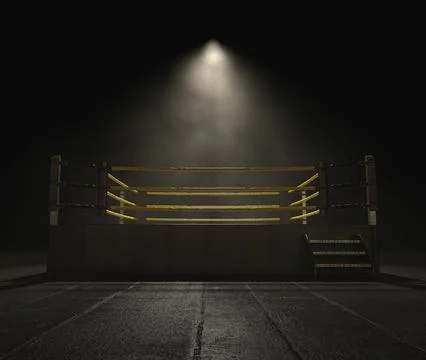 Modern Wrestling Ring Stock Photos