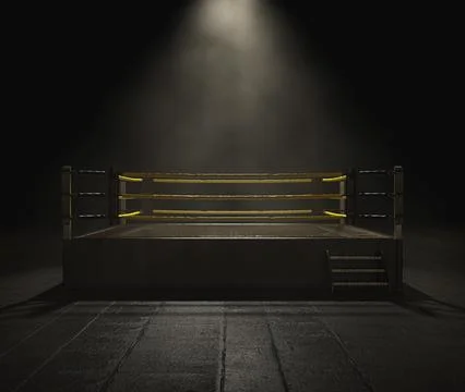 Modern Wrestling Ring Stock Photos