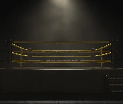 Modern Wrestling Ring Stock Photos