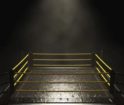 Modern Wrestling Ring Stock Photos