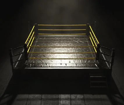Modern Wrestling Ring Stock Photos