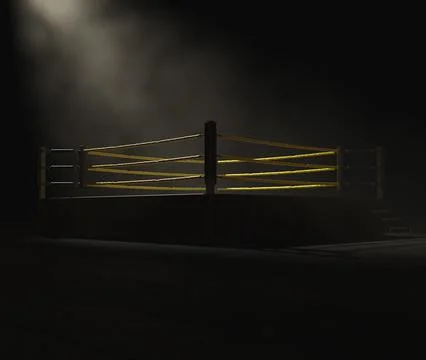 Modern Wrestling Ring Stock Photos