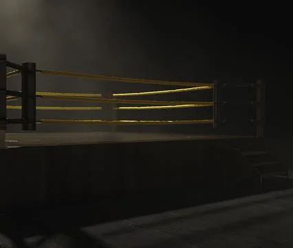 Modern Wrestling Ring Stock Photos