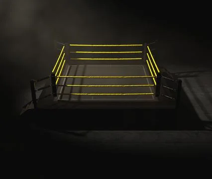 Modern Wrestling Ring Stock Photos