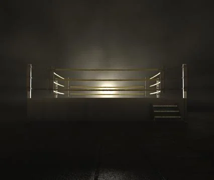 Modern Wrestling Ring Stock Photos