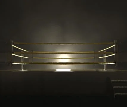 Modern Wrestling Ring Stock Photos