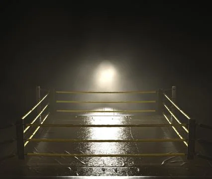 Modern Wrestling Ring Stock Photos