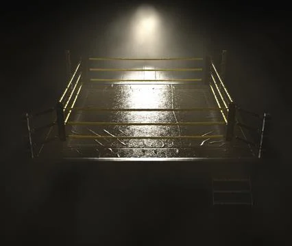 Modern Wrestling Ring Stock Photos