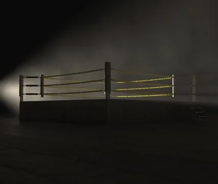 Modern Wrestling Ring Stock Photos