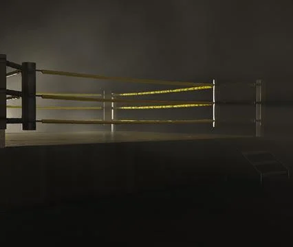 Modern Wrestling Ring Stock Photos