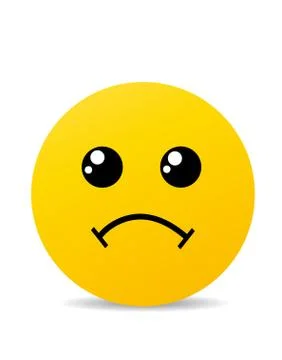 Modern yellow emotion Stock Illustration