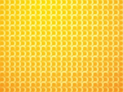 Modern yellow orange circles background Stock Illustration