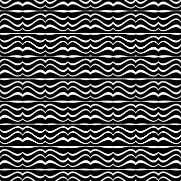 Modern Zebra Seamless Pattern Stock Illustration