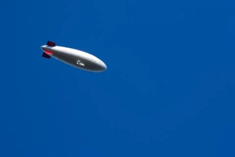 Modern zeppelin Foto stock