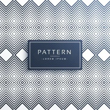 Modern zig zag line pattern background Illustrazione stock